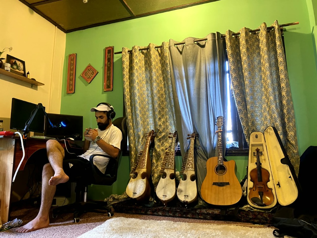 Khalid Abbas Barcha studio sanctuary